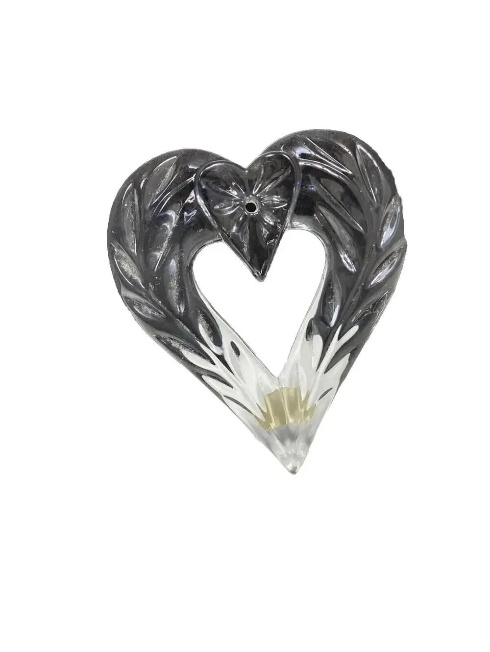 Mikasa Crystal Ornament Heart Joyous Collection Germany